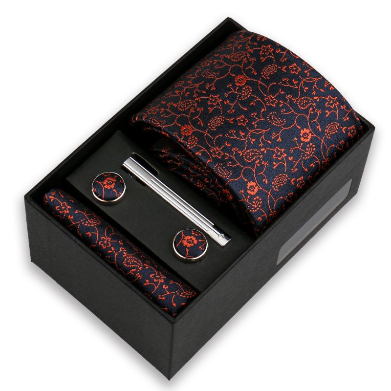 2025 Fashion Ties For Men Paisley Necktie Gifts Box Set Men Original Gifts Hight Quality Tie Business Wedding Suit Accessories - Image 15