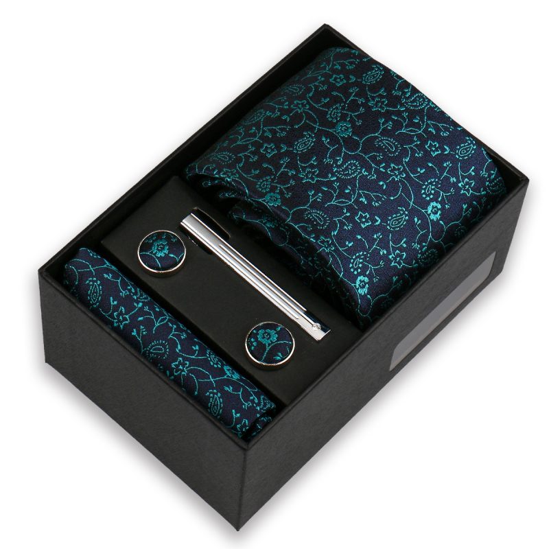 2025 Fashion Ties For Men Paisley Necktie Gifts Box Set Men Original Gifts Hight Quality Tie Business Wedding Suit Accessories - Image 16