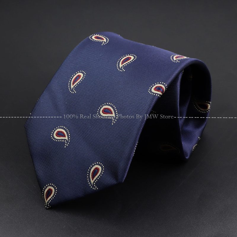 Fashion Woven 8 cm Striped Necktie Wedding Accessories Green Brown Tie Gravatas Man Dot Fit Group Party Office Neck Ties Gift - Image 20