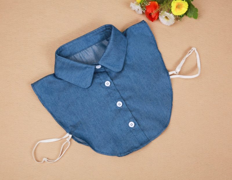 Fake Collar For Shirt Detachable Collars Solid Shirt Lapel Blouse Top Men Women Black White Clothes Shirt Accessories DropShip - Image 21