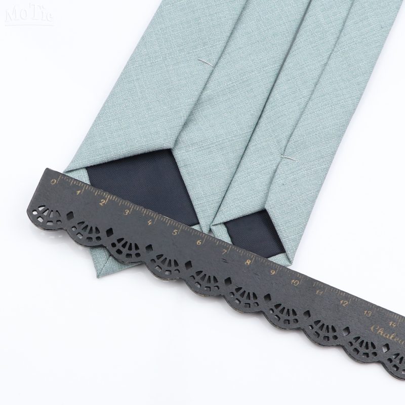 New Men's Solid Color Tie Skinny Casual Anti-wrinkle Necktie For Wedding Suit Neckties Pink Blue Grey Ties Cravat Gift Accessory - Image 3