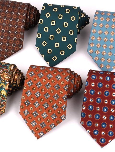 9 cm Wide Print Ties For Men Women Paisley Neck Tie For Wedding Business Classic Groom Neckties Fashion Men's Flower Neck Tie