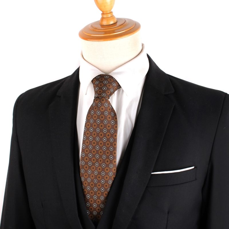 9 cm Wide Print Ties For Men Women Paisley Neck Tie For Wedding Business Classic Groom Neckties Fashion Men's Flower Neck Tie - Image 2