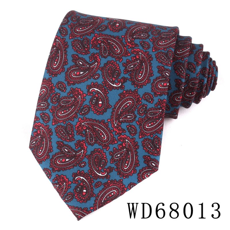 9 cm Wide Print Ties For Men Women Paisley Neck Tie For Wedding Business Classic Groom Neckties Fashion Men's Flower Neck Tie - Image 19