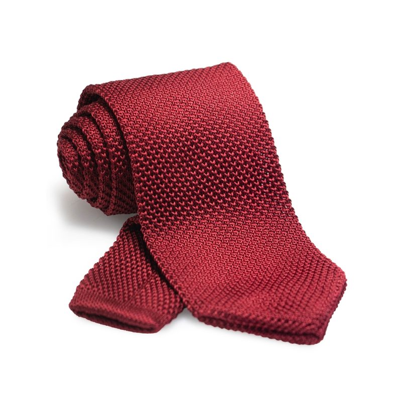 New Style Fashion Men's Solid color Tie 8cm Knitted Ties Cotton Neck Ties For Men Business Wedding Cravat Accessories gift - Image 3