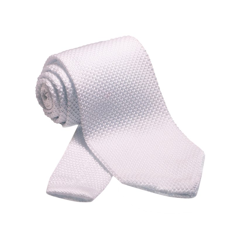 New Style Fashion Men's Solid color Tie 8cm Knitted Ties Cotton Neck Ties For Men Business Wedding Cravat Accessories gift - Image 8