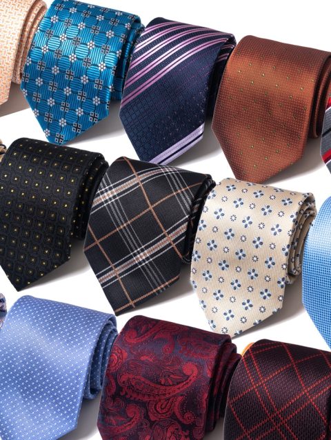 High-quality Wedding Ties For Men Fashion New Style Blue Strip Print Neckties Daily Office Apparel Accessories Gift For Man