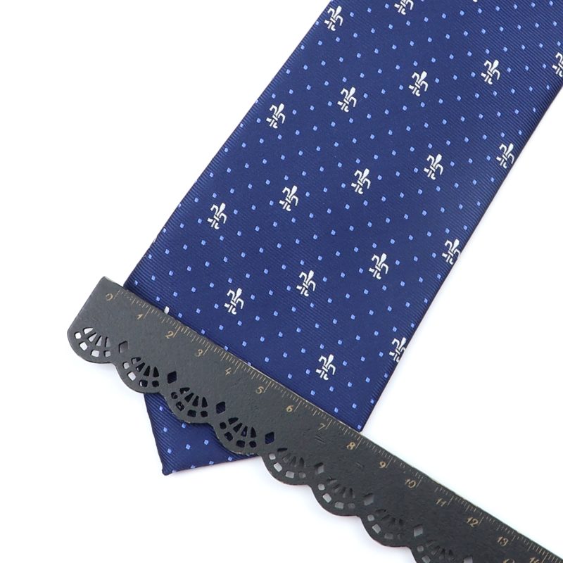 Men's Fashion Tie 8cm Blue Necktie Classic Plaid Striped Neck Tie Paisley Floral Neckties Daily Wear Cravat Wedding Party Gift - Image 2