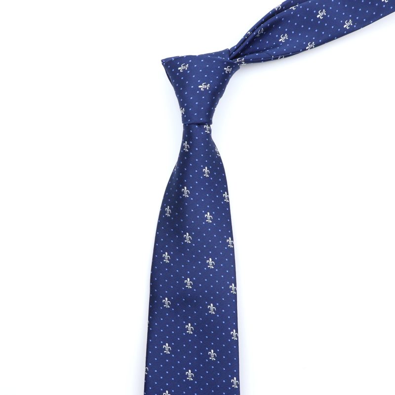 Men's Fashion Tie 8cm Blue Necktie Classic Plaid Striped Neck Tie Paisley Floral Neckties Daily Wear Cravat Wedding Party Gift - Image 3