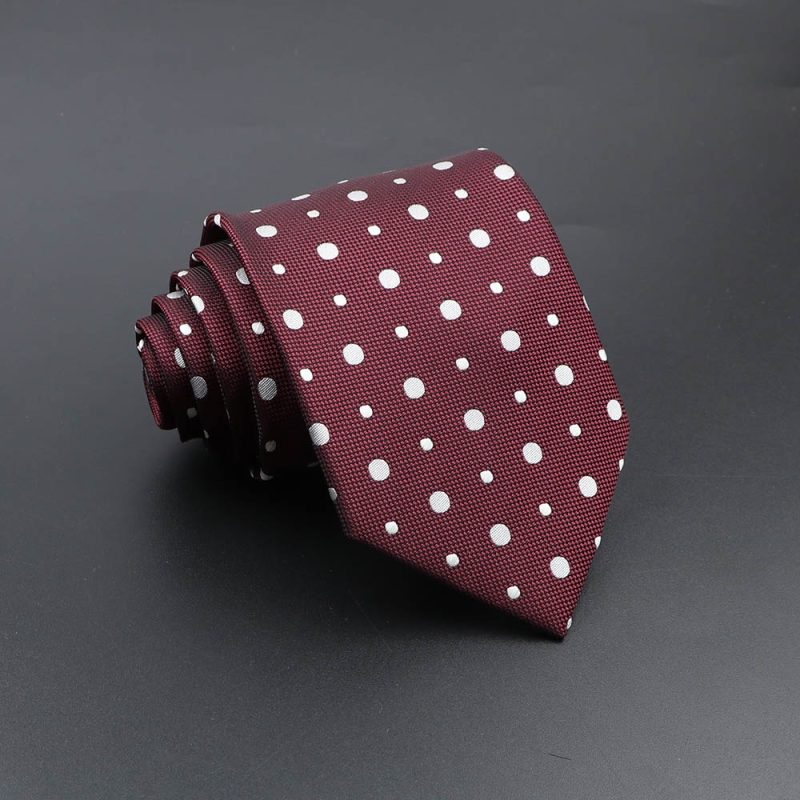 Men's Fashion Tie 8cm Blue Necktie Classic Plaid Striped Neck Tie Paisley Floral Neckties Daily Wear Cravat Wedding Party Gift - Image 8
