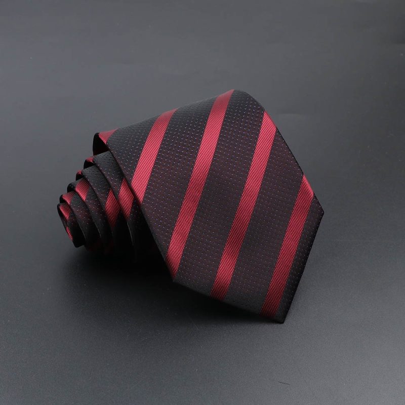 Men's Fashion Tie 8cm Blue Necktie Classic Plaid Striped Neck Tie Paisley Floral Neckties Daily Wear Cravat Wedding Party Gift - Image 10