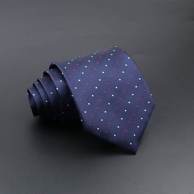 Men's Fashion Tie 8cm Blue Necktie Classic Plaid Striped Neck Tie Paisley Floral Neckties Daily Wear Cravat Wedding Party Gift - Image 12