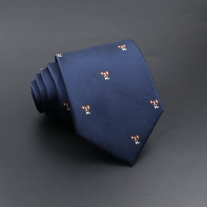 Men's Fashion Tie 8cm Blue Necktie Classic Plaid Striped Neck Tie Paisley Floral Neckties Daily Wear Cravat Wedding Party Gift - Image 31