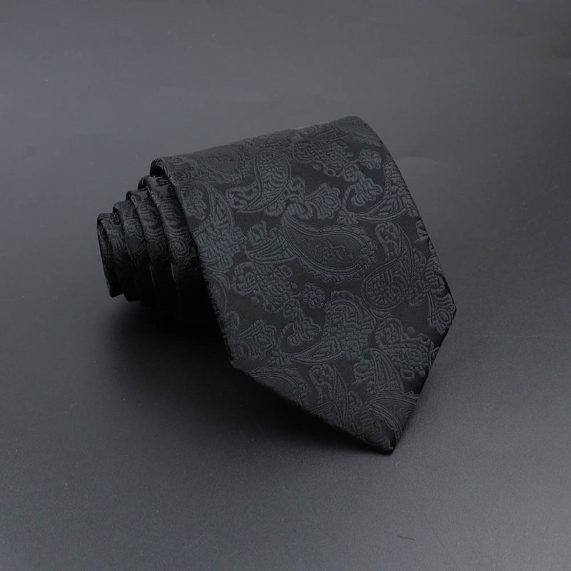 Men's Fashion Tie 8cm Blue Necktie Classic Plaid Striped Neck Tie Paisley Floral Neckties Daily Wear Cravat Wedding Party Gift - Image 33
