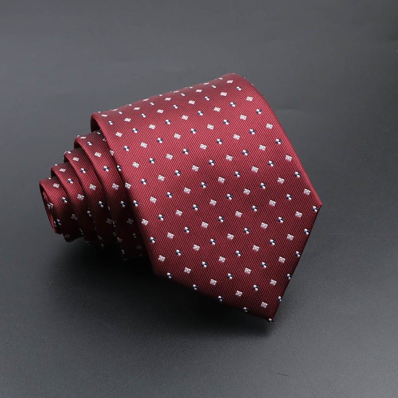 Men's Fashion Tie 8cm Blue Necktie Classic Plaid Striped Neck Tie Paisley Floral Neckties Daily Wear Cravat Wedding Party Gift - Image 34