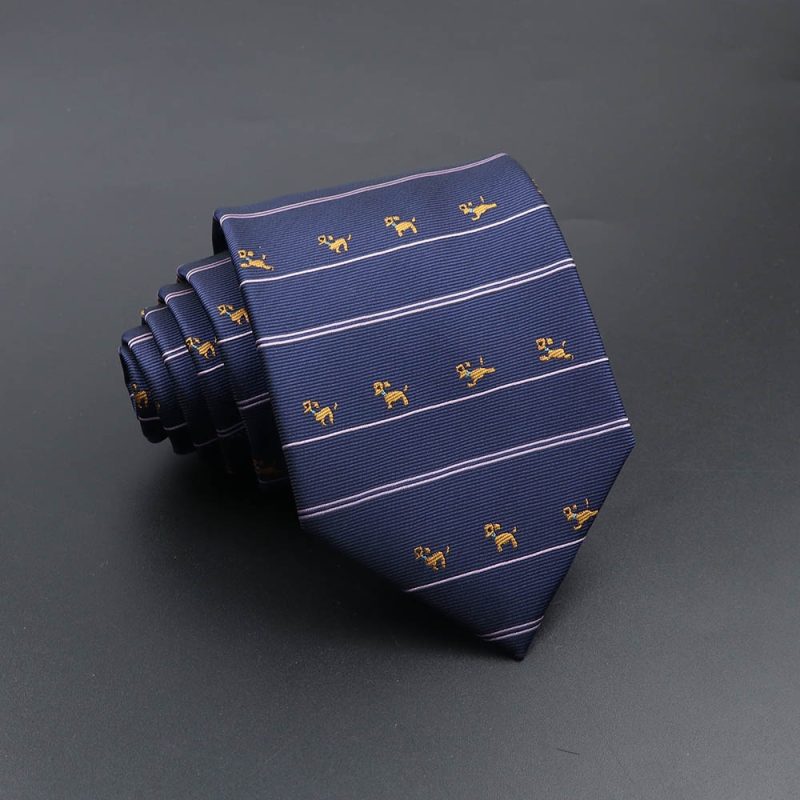 Men's Fashion Tie 8cm Blue Necktie Classic Plaid Striped Neck Tie Paisley Floral Neckties Daily Wear Cravat Wedding Party Gift - Image 35