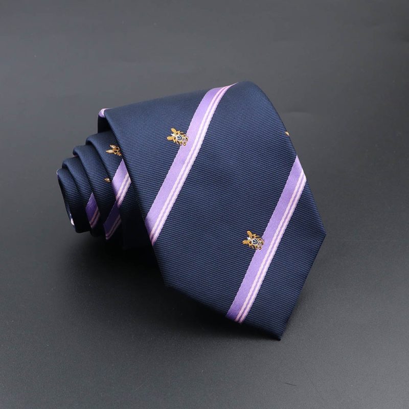 Men's Fashion Tie 8cm Blue Necktie Classic Plaid Striped Neck Tie Paisley Floral Neckties Daily Wear Cravat Wedding Party Gift - Image 38