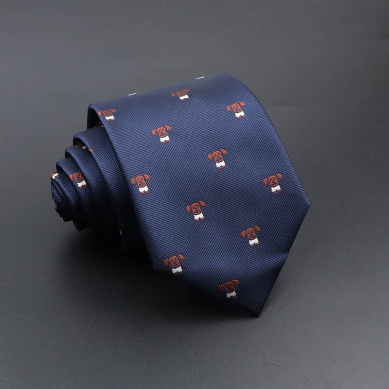Men's Fashion Tie 8cm Blue Necktie Classic Plaid Striped Neck Tie Paisley Floral Neckties Daily Wear Cravat Wedding Party Gift - Image 39