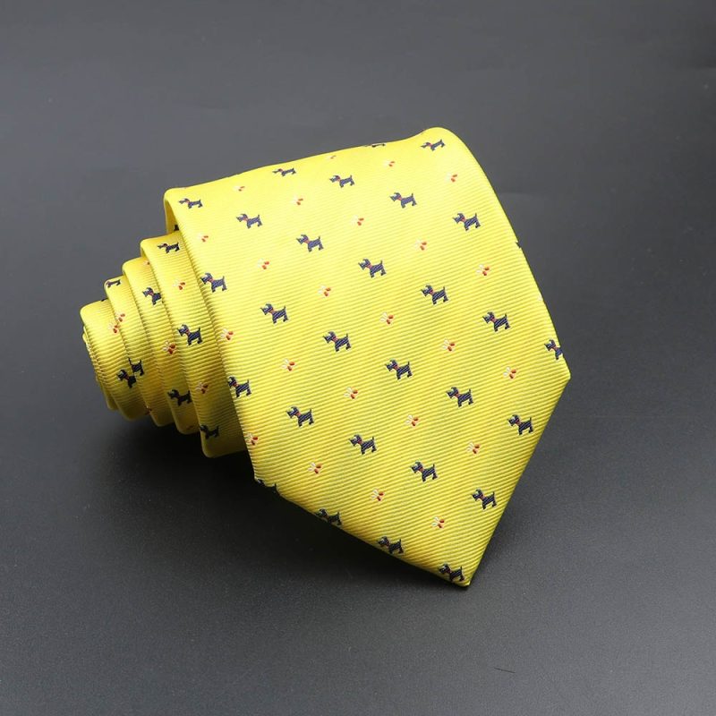 Men's Fashion Tie 8cm Blue Necktie Classic Plaid Striped Neck Tie Paisley Floral Neckties Daily Wear Cravat Wedding Party Gift - Image 43