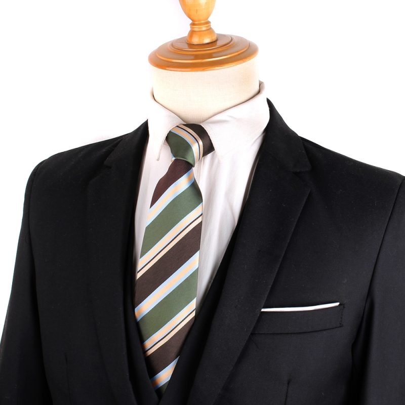 New Wedding Ties For Men Women Business Woven Floral Striped Neck Tie For Party Adult Suit Neckties For Groomsmen Gifts - Image 2