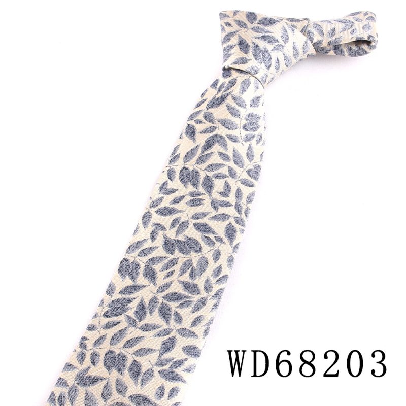 New Wedding Ties For Men Women Business Woven Floral Striped Neck Tie For Party Adult Suit Neckties For Groomsmen Gifts - Image 10