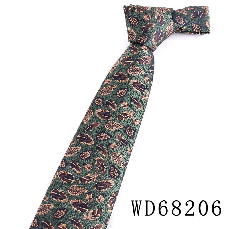 New Wedding Ties For Men Women Business Woven Floral Striped Neck Tie For Party Adult Suit Neckties For Groomsmen Gifts - Image 13
