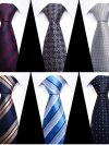 100% Silk Brand 8 cm Tie Men Newest design Necktie Plaid Man's Shirt Accessories New Year's Day Workplace Cravat
