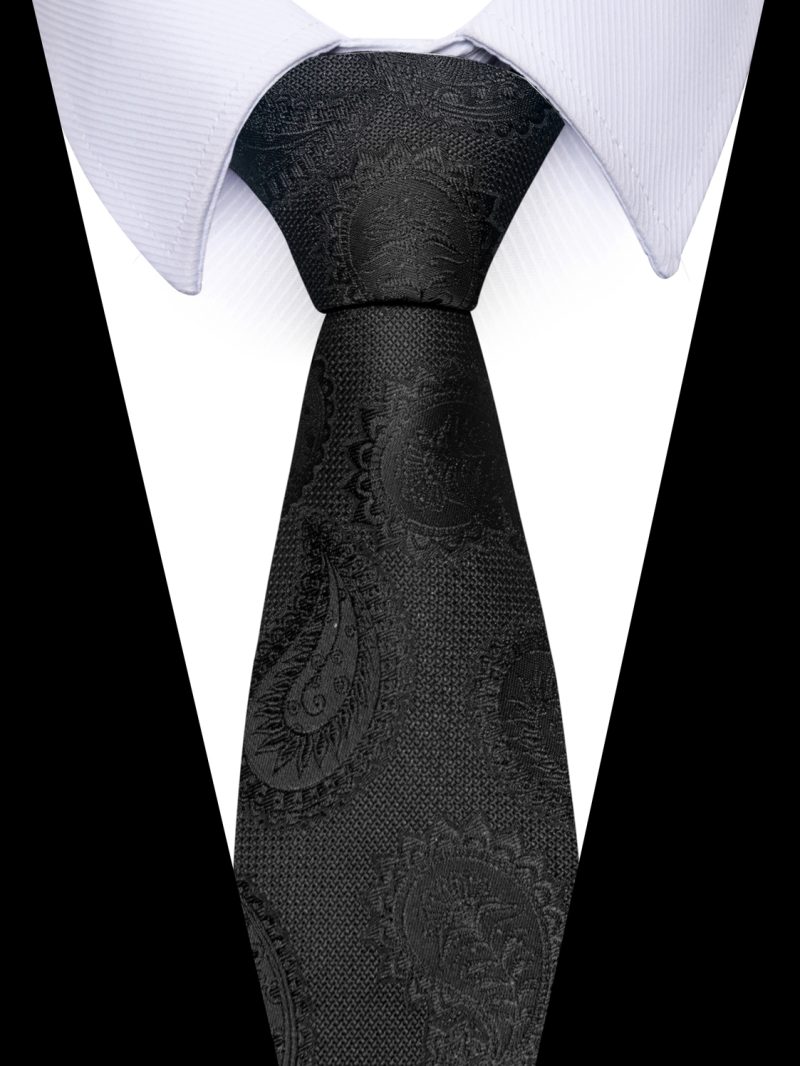 100% Silk Brand 8 cm Tie Men Newest design Necktie Plaid Man's Shirt Accessories New Year's Day Workplace Cravat - Image 3
