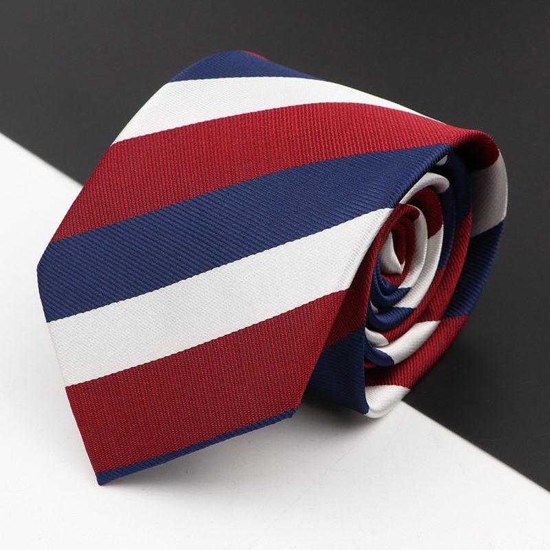 New Men's Classic Luxury Tie 8cm Striped Paisley Plaid All-Match Jacquard Necktie For Business Wedding Prom Daily Wear Accessory - Image 2