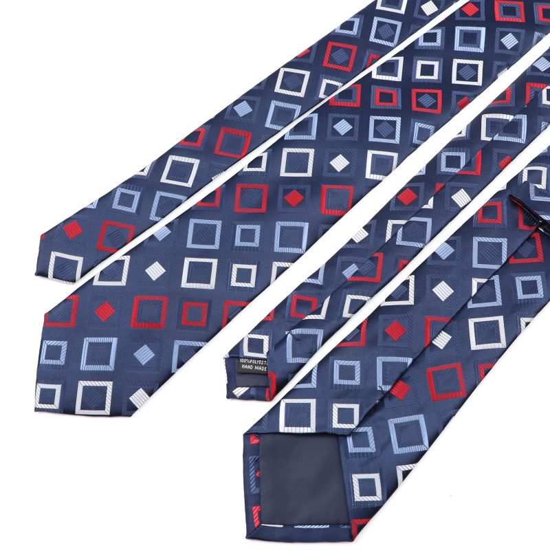 New Men's Classic Luxury Tie 8cm Striped Paisley Plaid All-Match Jacquard Necktie For Business Wedding Prom Daily Wear Accessory - Image 4