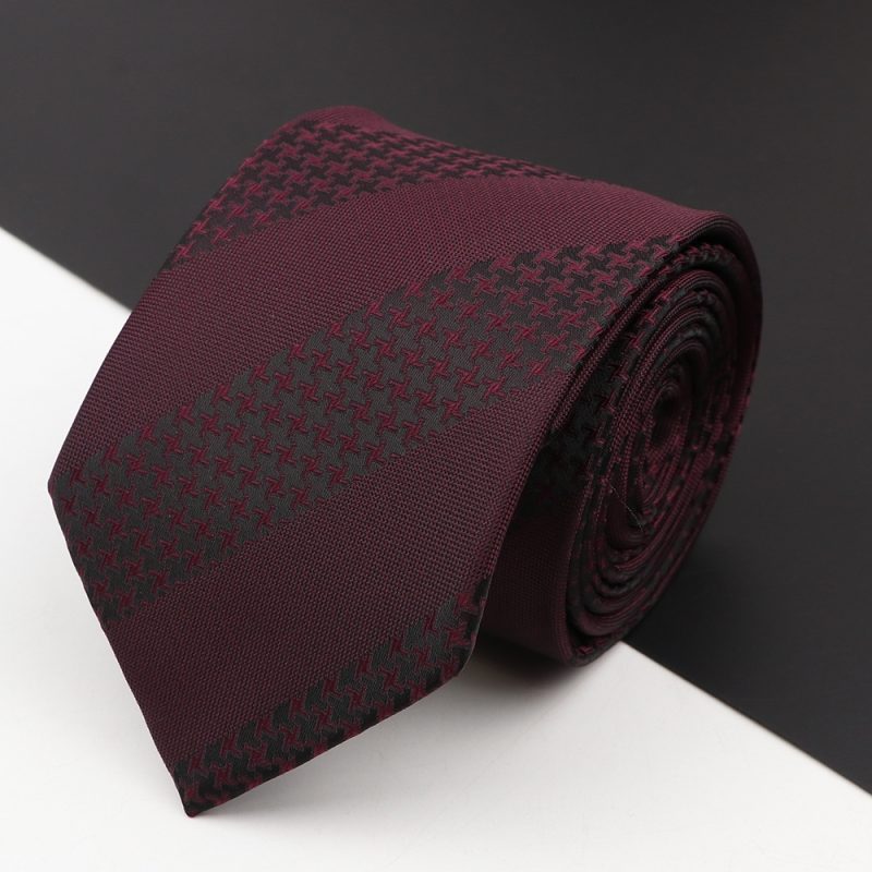 New Men's Classic Luxury Tie 8cm Striped Paisley Plaid All-Match Jacquard Necktie For Business Wedding Prom Daily Wear Accessory - Image 7