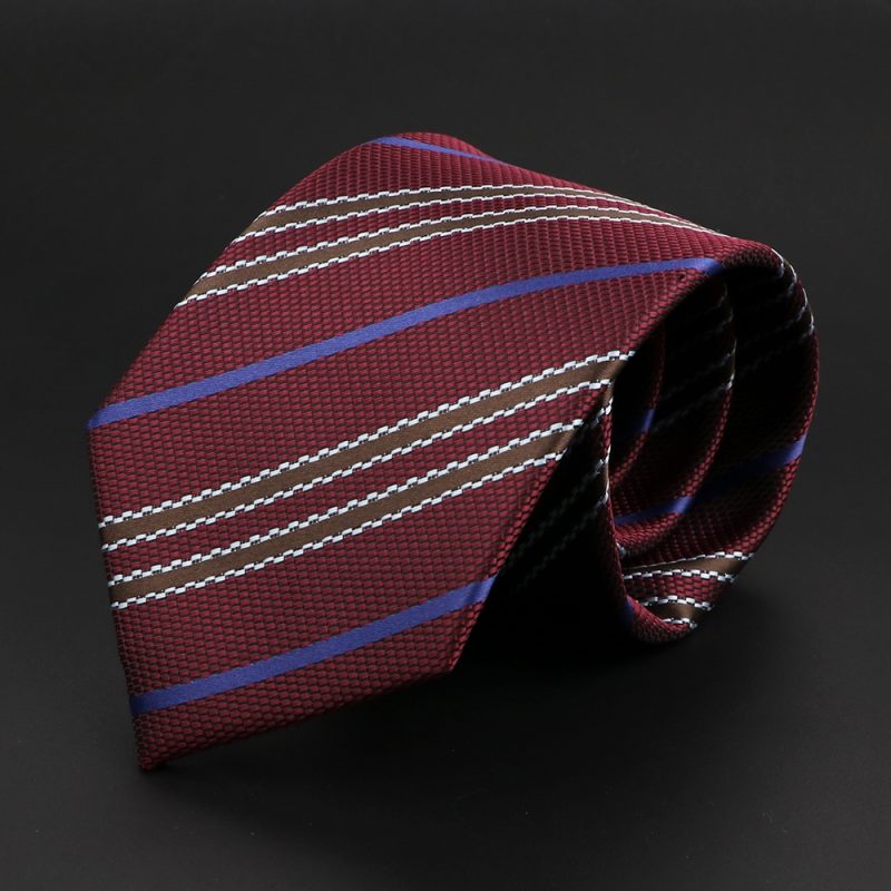 New Men's Classic Luxury Tie 8cm Striped Paisley Plaid All-Match Jacquard Necktie For Business Wedding Prom Daily Wear Accessory - Image 16
