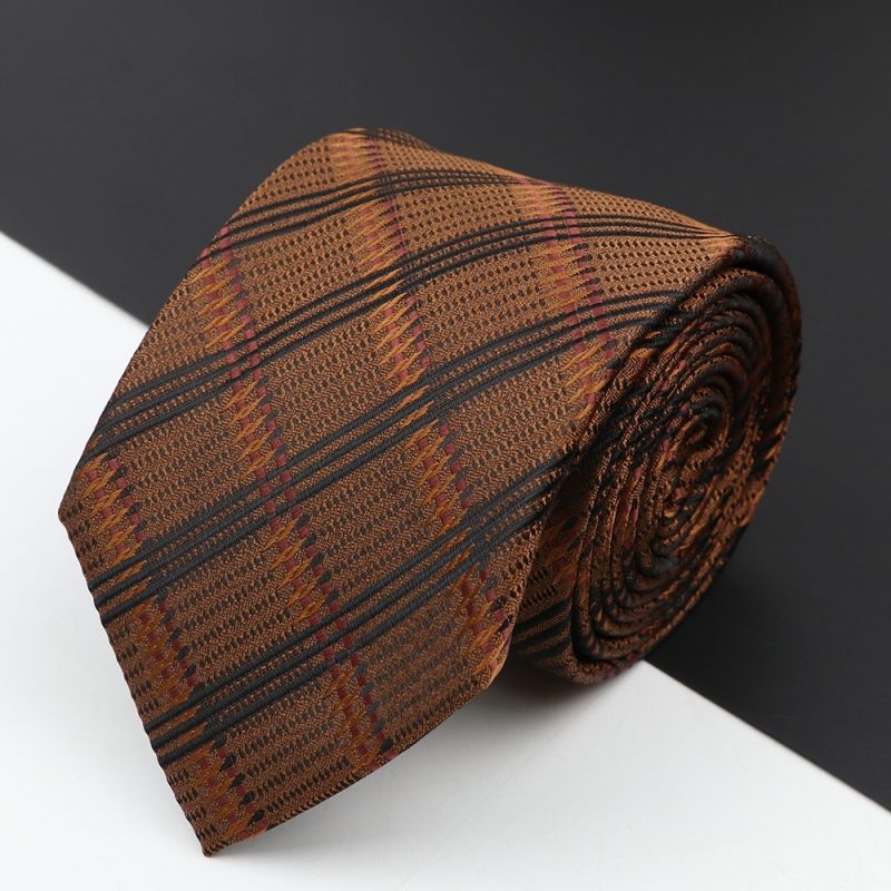 New Men's Classic Luxury Tie 8cm Striped Paisley Plaid All-Match Jacquard Necktie For Business Wedding Prom Daily Wear Accessory - Image 20