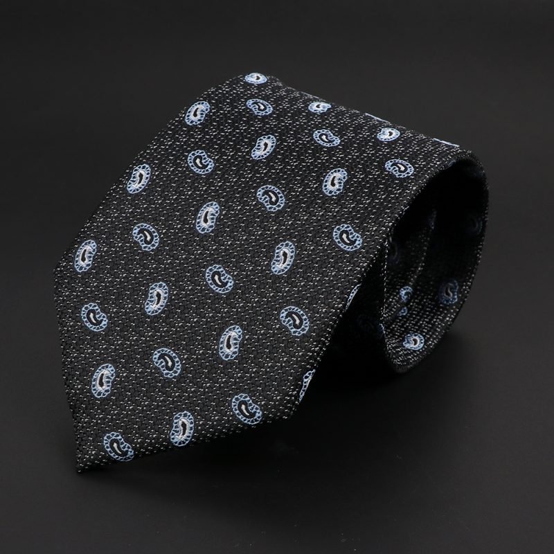 New Men's Classic Luxury Tie 8cm Striped Paisley Plaid All-Match Jacquard Necktie For Business Wedding Prom Daily Wear Accessory - Image 21