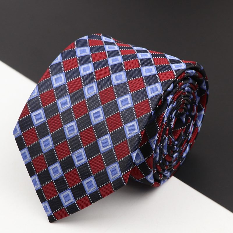 New Men's Classic Luxury Tie 8cm Striped Paisley Plaid All-Match Jacquard Necktie For Business Wedding Prom Daily Wear Accessory - Image 23