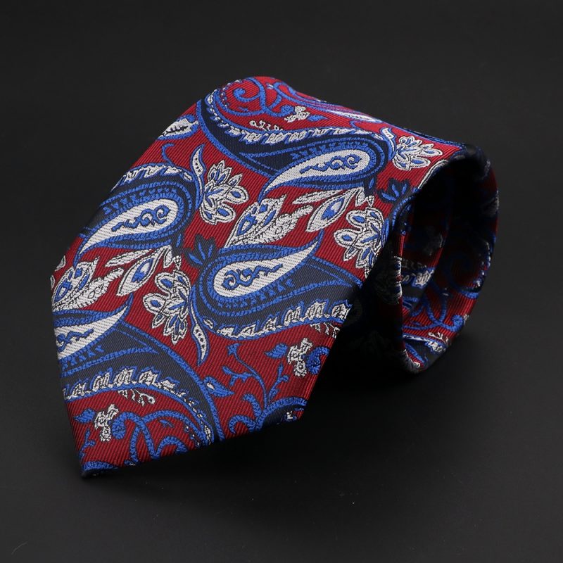 New Men's Classic Luxury Tie 8cm Striped Paisley Plaid All-Match Jacquard Necktie For Business Wedding Prom Daily Wear Accessory - Image 40