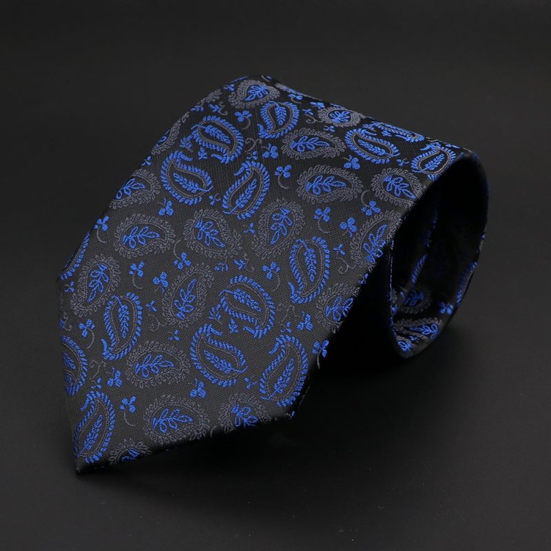 New Men's Classic Luxury Tie 8cm Striped Paisley Plaid All-Match Jacquard Necktie For Business Wedding Prom Daily Wear Accessory - Image 47