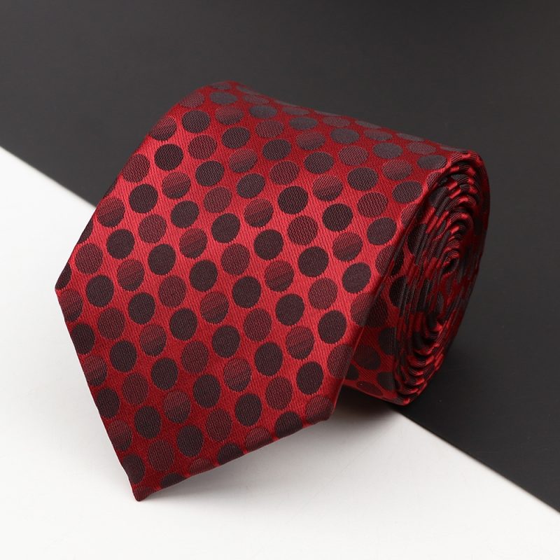 New Men's Classic Luxury Tie 8cm Striped Paisley Plaid All-Match Jacquard Necktie For Business Wedding Prom Daily Wear Accessory - Image 49