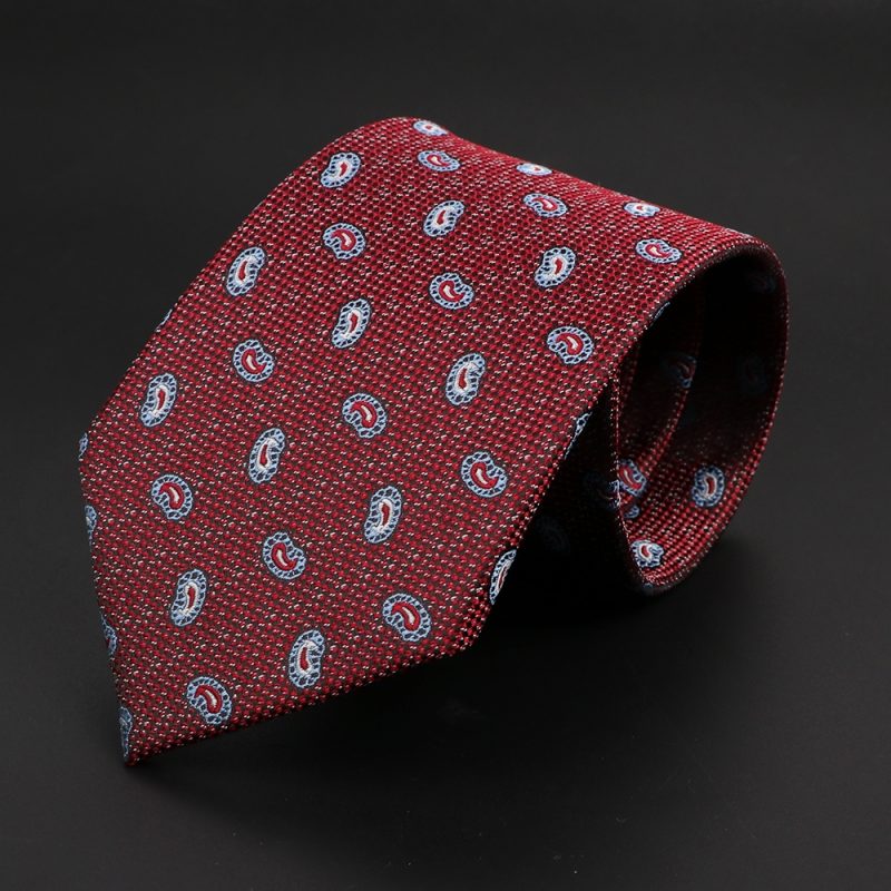 New Men's Classic Luxury Tie 8cm Striped Paisley Plaid All-Match Jacquard Necktie For Business Wedding Prom Daily Wear Accessory - Image 51