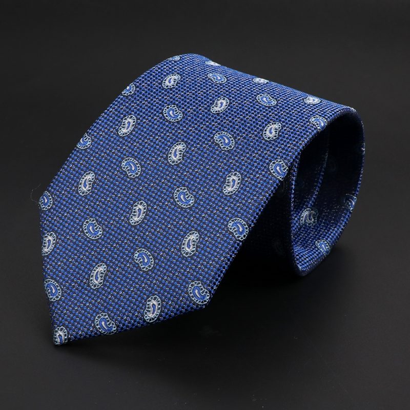 New Men's Classic Luxury Tie 8cm Striped Paisley Plaid All-Match Jacquard Necktie For Business Wedding Prom Daily Wear Accessory - Image 52