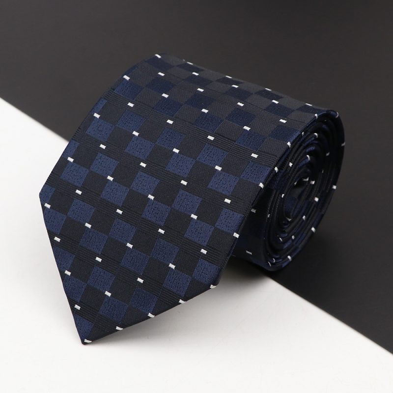 New Men's Classic Luxury Tie 8cm Striped Paisley Plaid All-Match Jacquard Necktie For Business Wedding Prom Daily Wear Accessory - Image 53