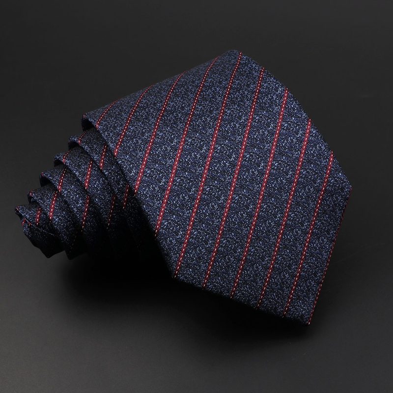 New Men's Classic Luxury Tie 8cm Striped Paisley Plaid All-Match Jacquard Necktie For Business Wedding Prom Daily Wear Accessory - Image 55