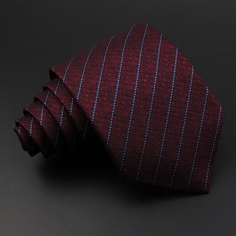 New Men's Classic Luxury Tie 8cm Striped Paisley Plaid All-Match Jacquard Necktie For Business Wedding Prom Daily Wear Accessory - Image 56