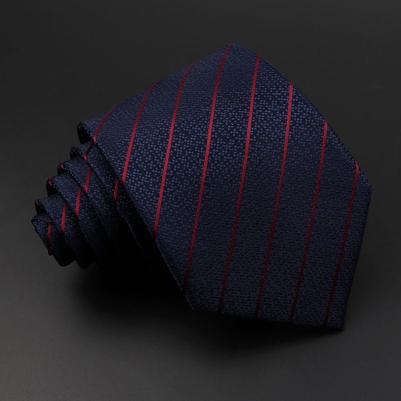 New Men's Classic Luxury Tie 8cm Striped Paisley Plaid All-Match Jacquard Necktie For Business Wedding Prom Daily Wear Accessory - Image 57