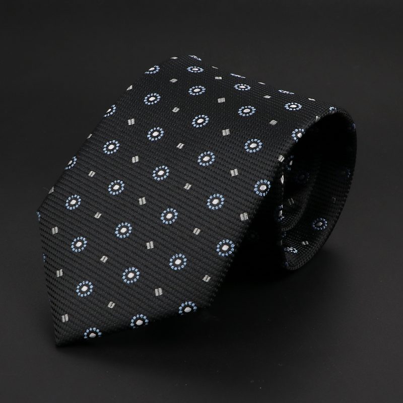 New Men's Classic Luxury Tie 8cm Striped Paisley Plaid All-Match Jacquard Necktie For Business Wedding Prom Daily Wear Accessory - Image 69