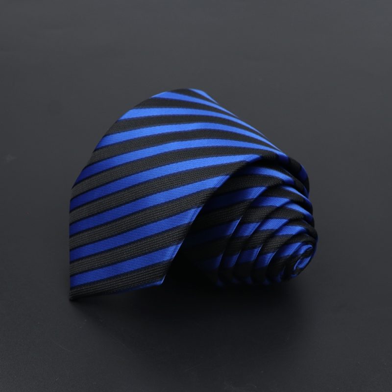 Men's Ties Solid Color Neck Stripe Flower Floral 7cm Jacquard Necktie Accessories Daily Wear Cravat Wedding Party Gift For Man - Image 9