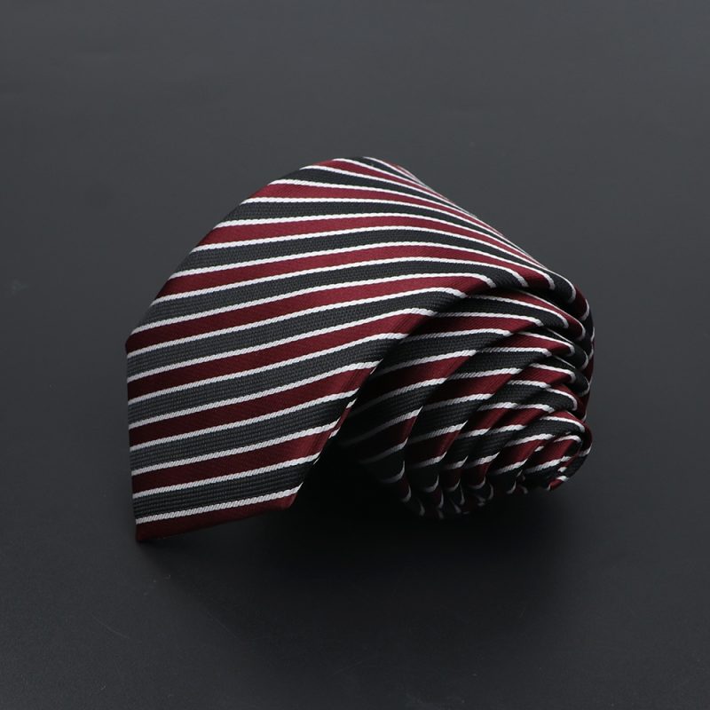 Men's Ties Solid Color Neck Stripe Flower Floral 7cm Jacquard Necktie Accessories Daily Wear Cravat Wedding Party Gift For Man - Image 12