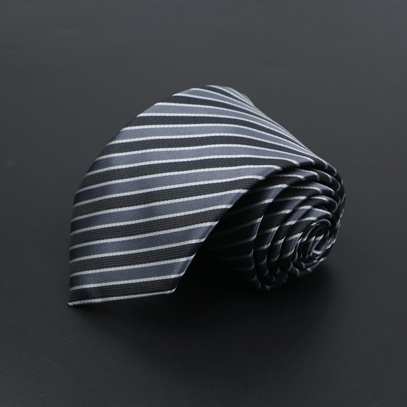 Men's Ties Solid Color Neck Stripe Flower Floral 7cm Jacquard Necktie Accessories Daily Wear Cravat Wedding Party Gift For Man - Image 15