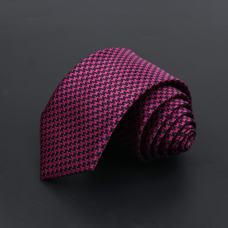 Men's Ties Solid Color Neck Stripe Flower Floral 7cm Jacquard Necktie Accessories Daily Wear Cravat Wedding Party Gift For Man - Image 24
