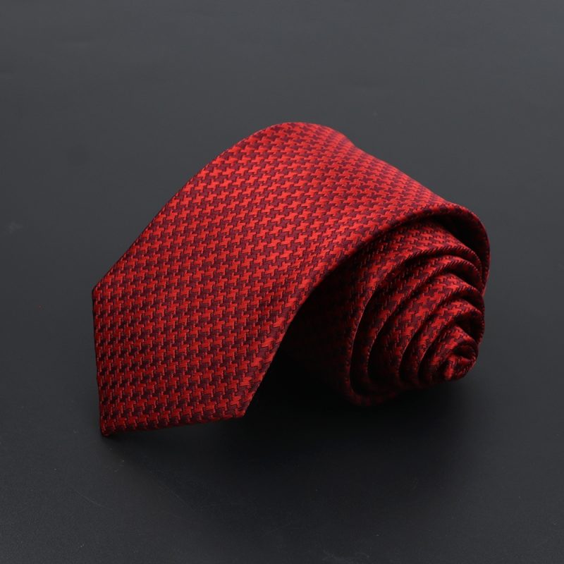 Men's Ties Solid Color Neck Stripe Flower Floral 7cm Jacquard Necktie Accessories Daily Wear Cravat Wedding Party Gift For Man - Image 31